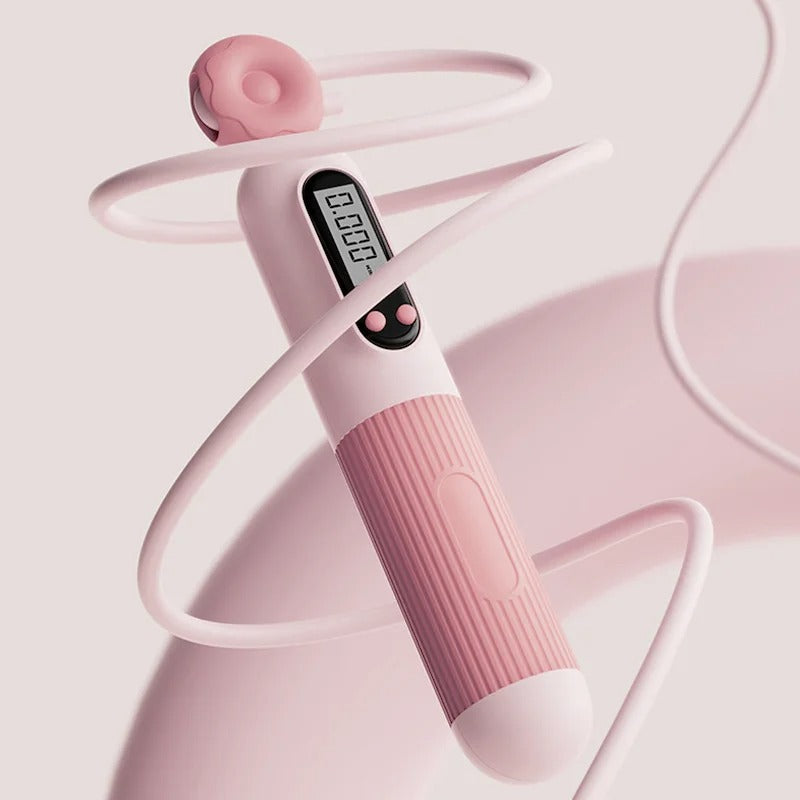 SmartJump™ – Corde à Sauter Intelligente avec Compteur de Calories
